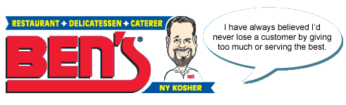 Ben's New York Kosher Delicatessen Restaurant & Caterers
